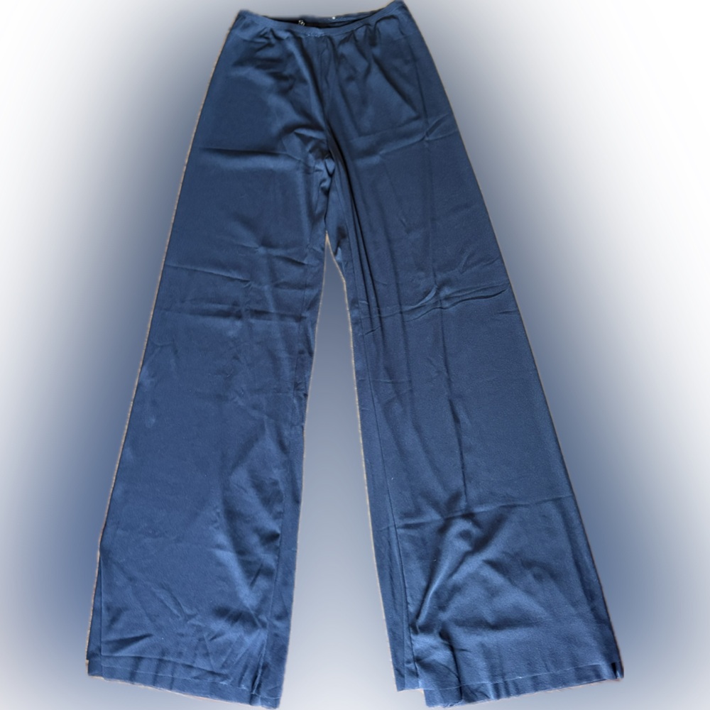 NWT Marisa Baratelli Wide Leg Gauze Mesh Palazzo Style Pants Size 4